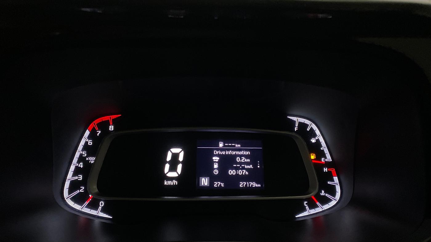 2021 KIA SONET HTX 1.0 IMT, Petrol, Manual, 27,179 km, Odometer Image