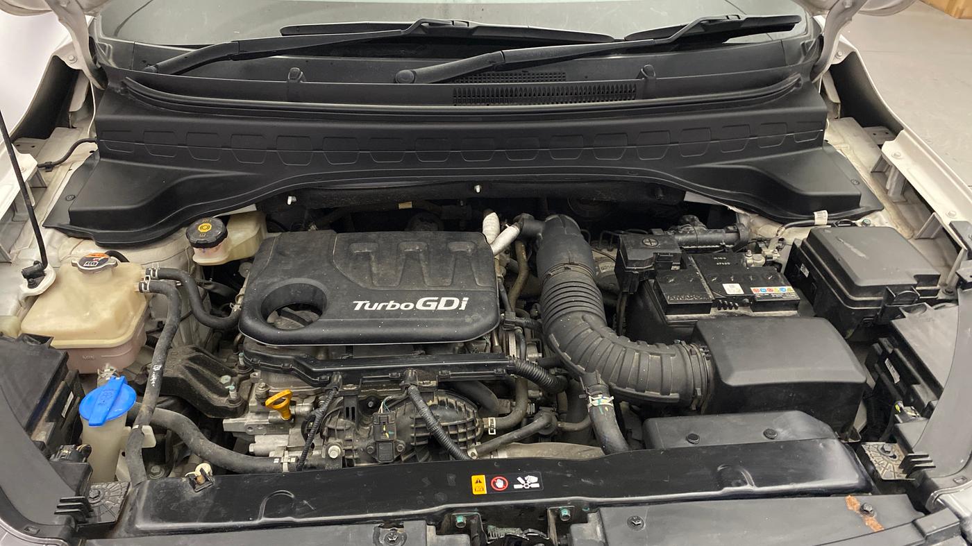 2021 KIA SONET HTX 1.0 IMT, Petrol, Manual, 27,179 km, Engine View