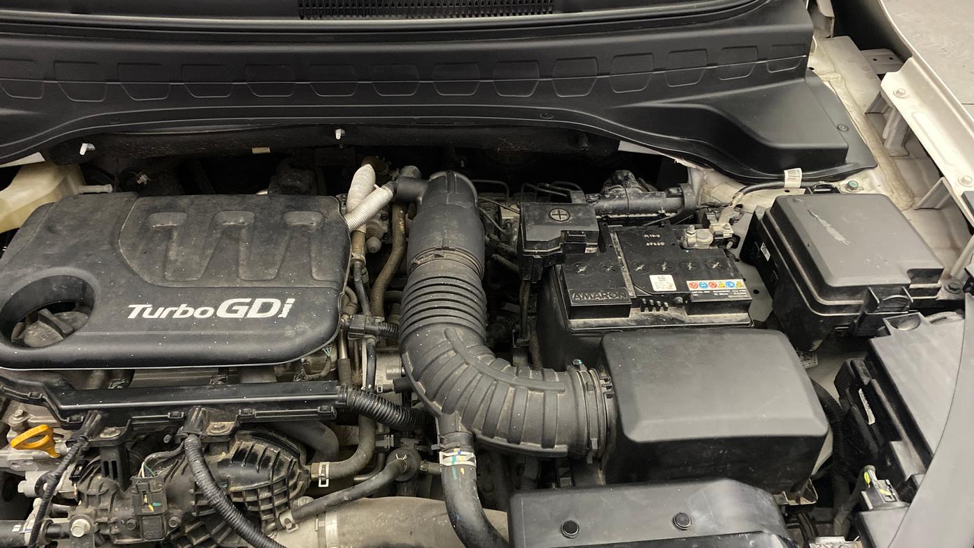 2021 KIA SONET HTX 1.0 IMT, Petrol, Manual, 27,179 km, Engine View - Left