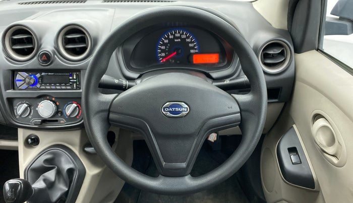 2016 Datsun Go Plus T, Petrol, Manual, 75,914 km, Steering Wheel Close Up