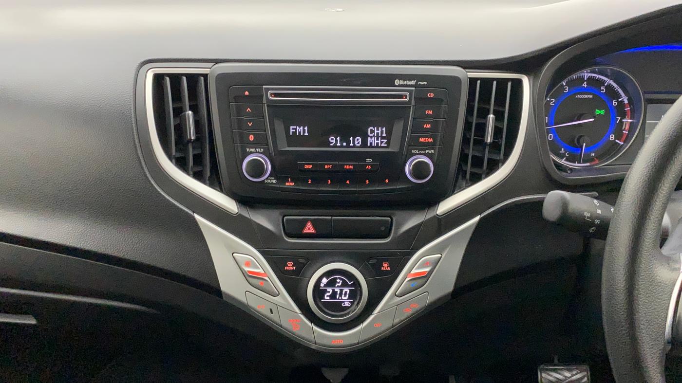 2017 Maruti Baleno DELTA CVT PETROL 1.2, Petrol, Automatic, 38,775 km, Air Conditioner