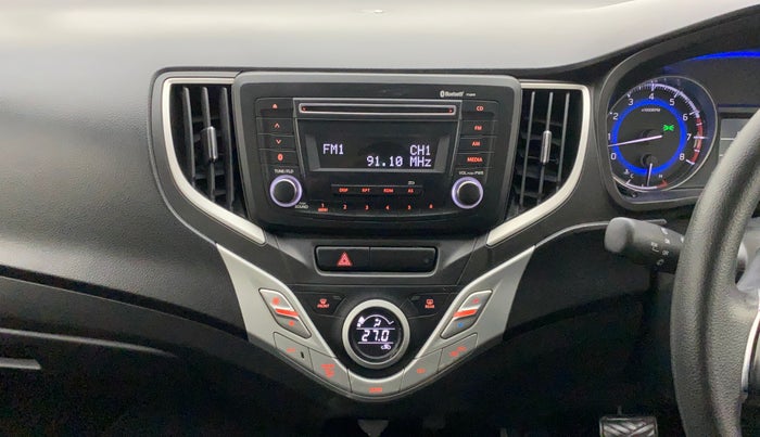 2017 Maruti Baleno DELTA CVT PETROL 1.2, Petrol, Automatic, 38,775 km, Air Conditioner