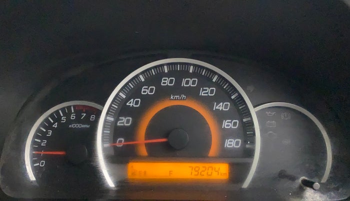 2014 Maruti Wagon R 1.0 VXI, Petrol, Manual, 79,204 km, Odometer Image