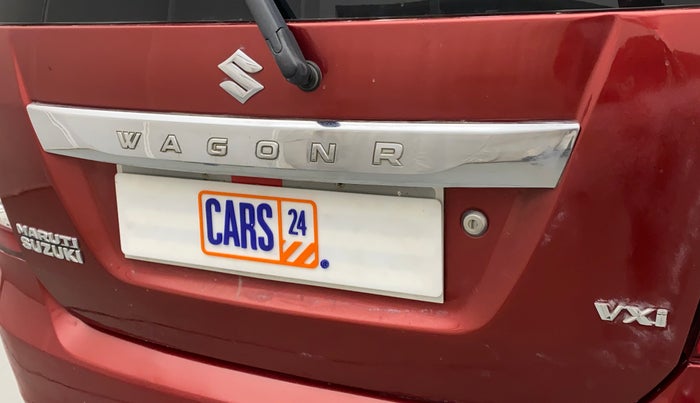 2014 Maruti Wagon R 1.0 VXI, Petrol, Manual, 79,204 km, Dicky (Boot door) - Slightly dented