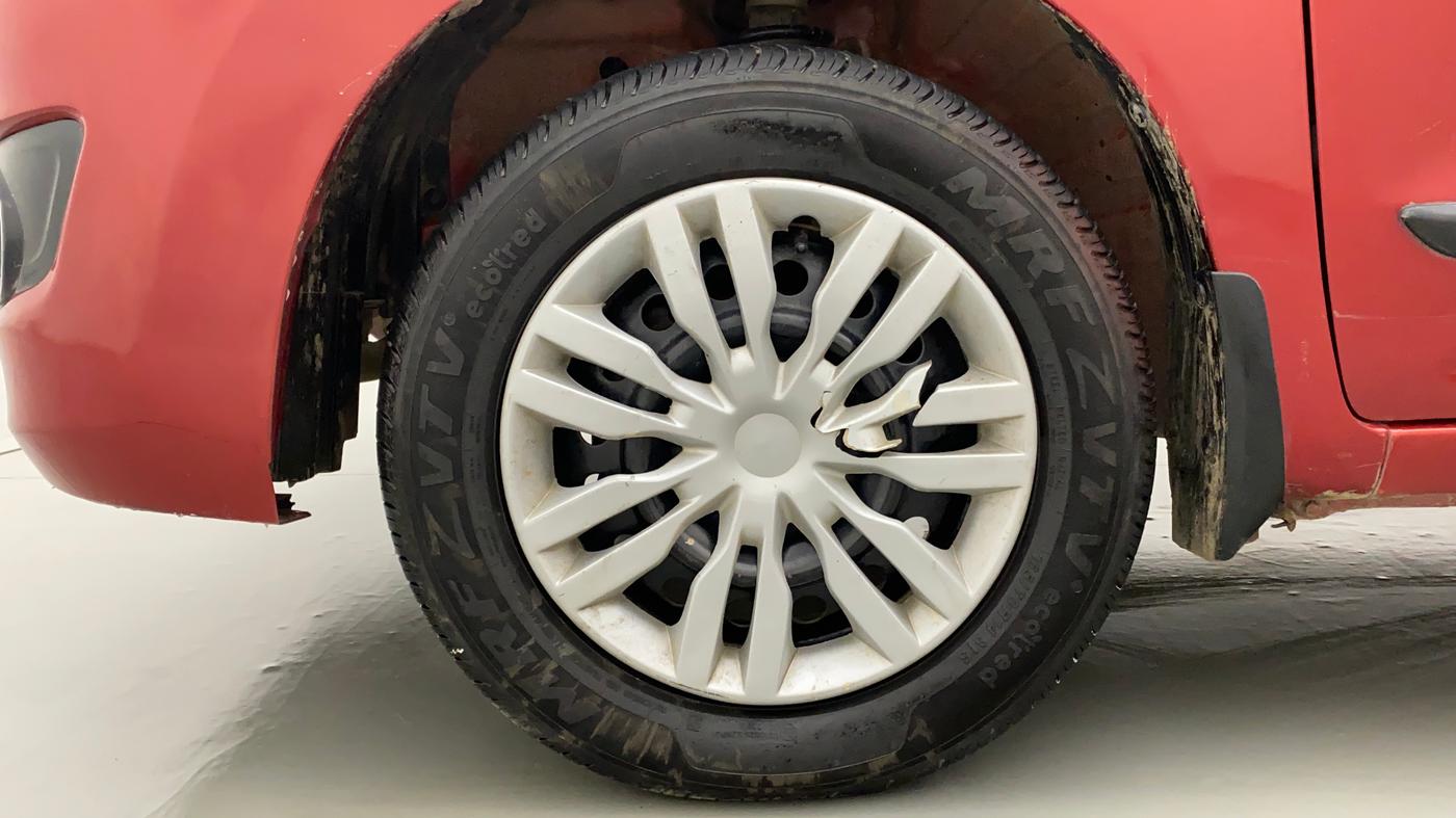2014 Maruti Wagon R 1.0 VXI, Petrol, Manual, 79,204 km, Left Front Wheel