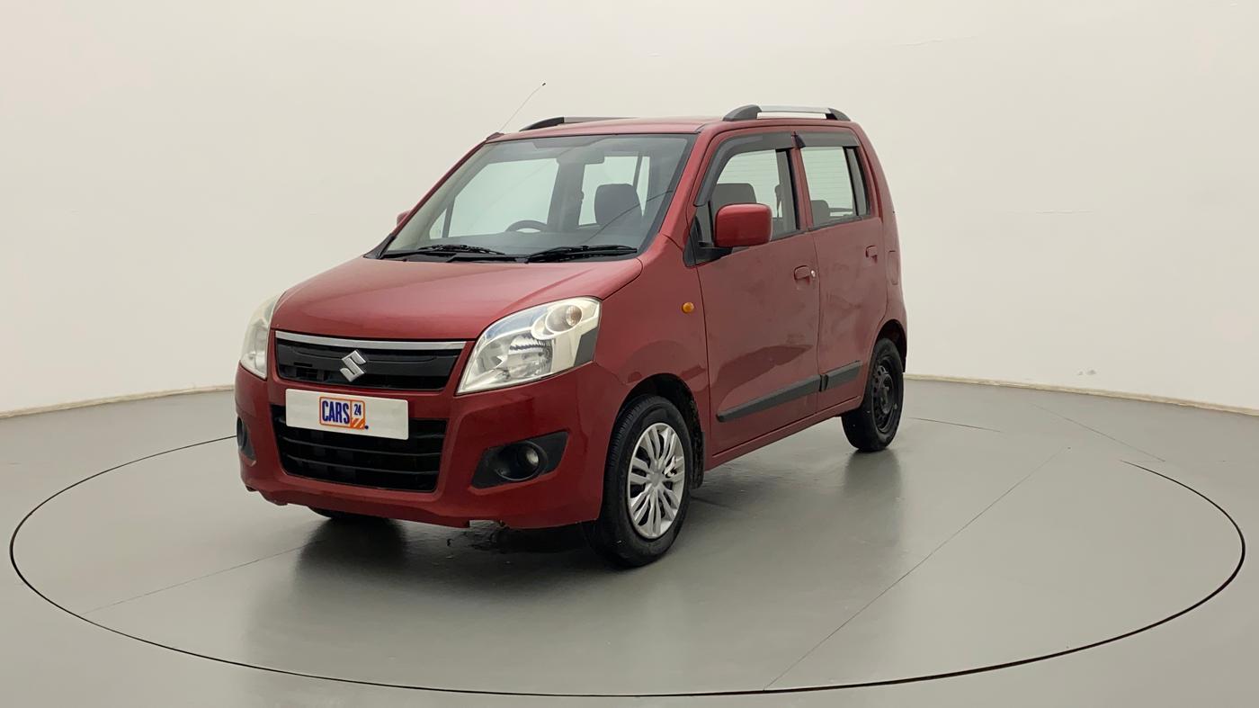 2014 Maruti Wagon R 1.0 VXI, Petrol, Manual, 79,204 km, Left Front Diagonal