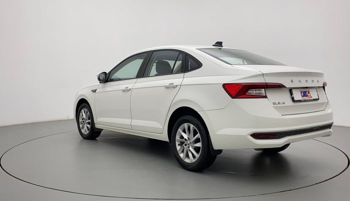 2022 Skoda SLAVIA AMBITION 1.0L TSI AT, Petrol, Automatic, 23,405 km, Left Back Diagonal