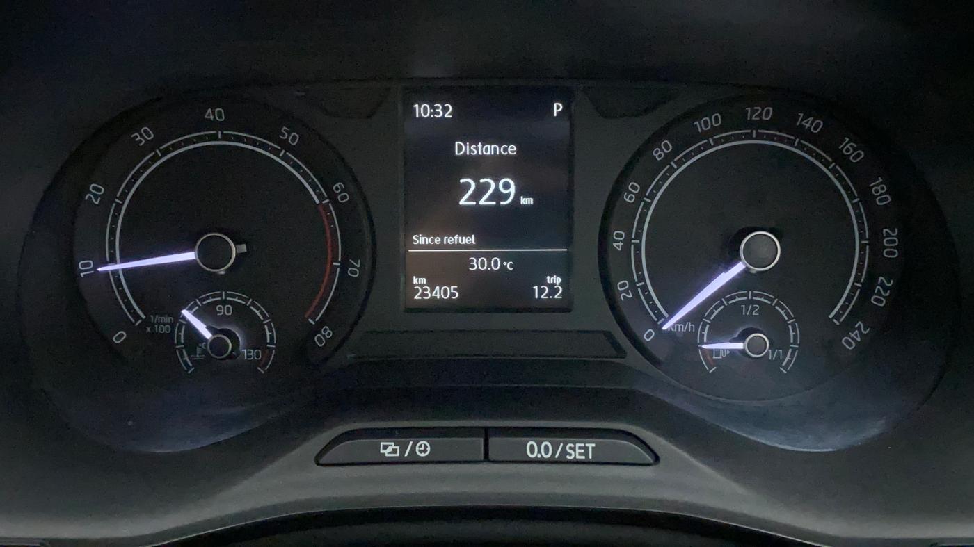 2022 Skoda SLAVIA AMBITION 1.0L TSI AT, Petrol, Automatic, 23,405 km, Odometer Image