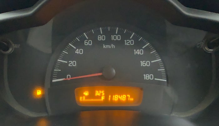 2017 Maruti Celerio VXI, Petrol, Manual, 1,18,591 km, Odometer Image