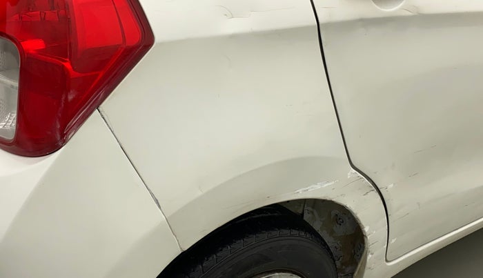 2017 Maruti Celerio VXI, Petrol, Manual, 1,18,591 km, Right quarter panel - Slightly dented