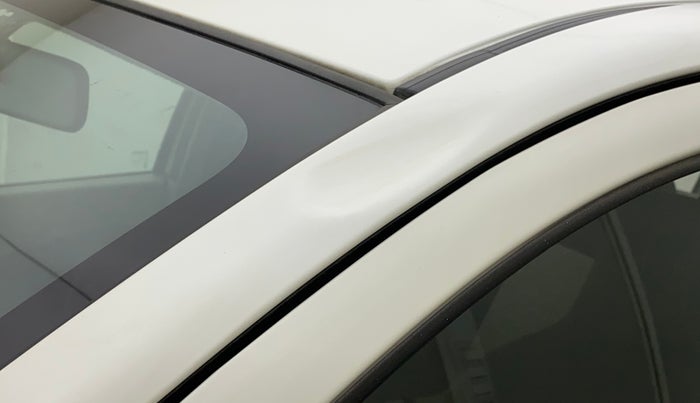 2017 Maruti Celerio VXI, Petrol, Manual, 1,18,591 km, Left A pillar - Slightly dented