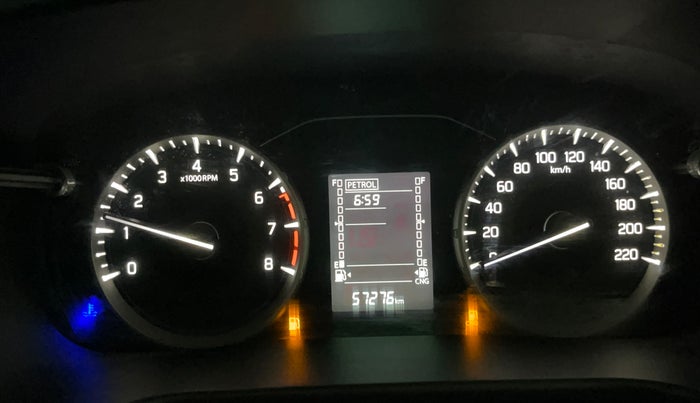 2023 Maruti BREZZA LXI S- CNG, CNG, Manual, 57,276 km, Odometer Image