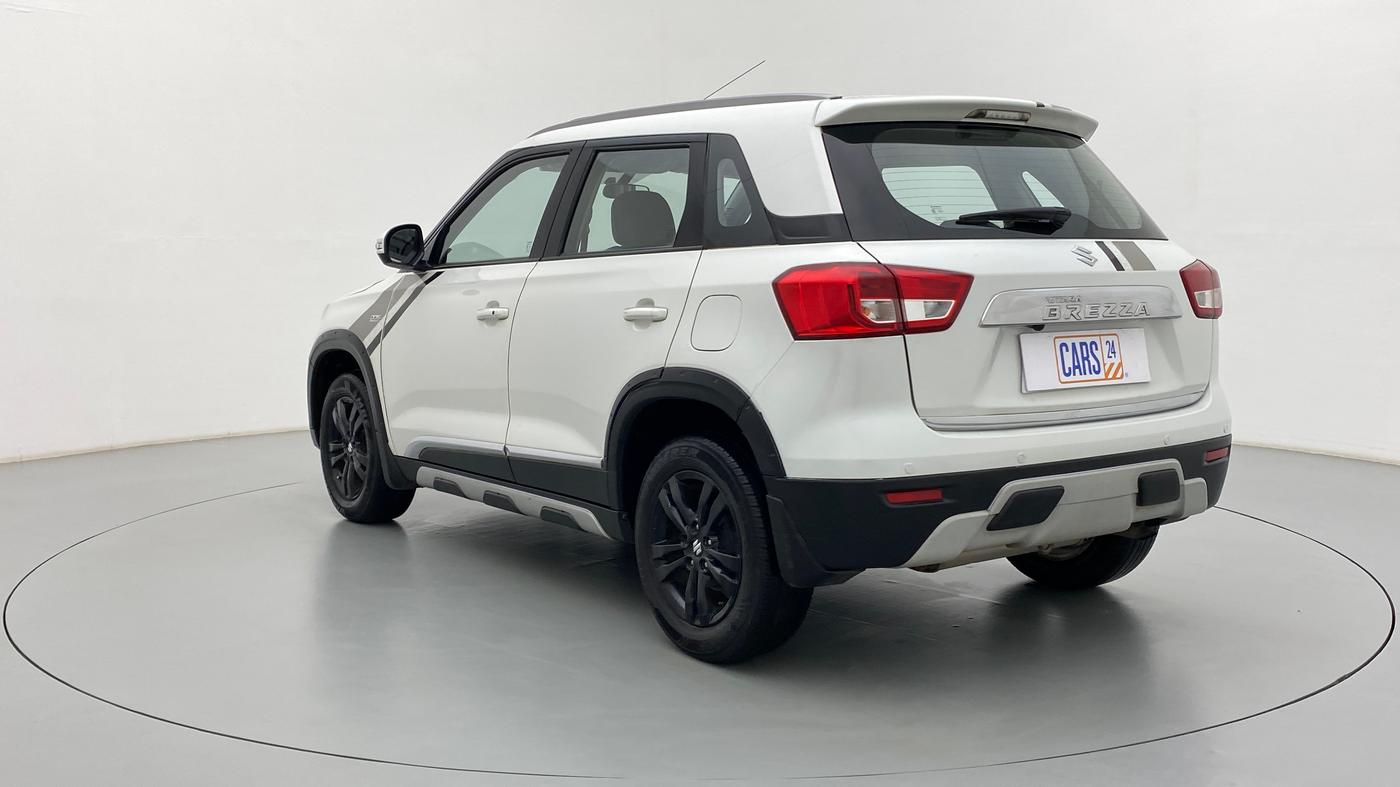 2018 Maruti Vitara Brezza ZDI + AMT, Diesel, Automatic, 89,994 km, Left Back Diagonal