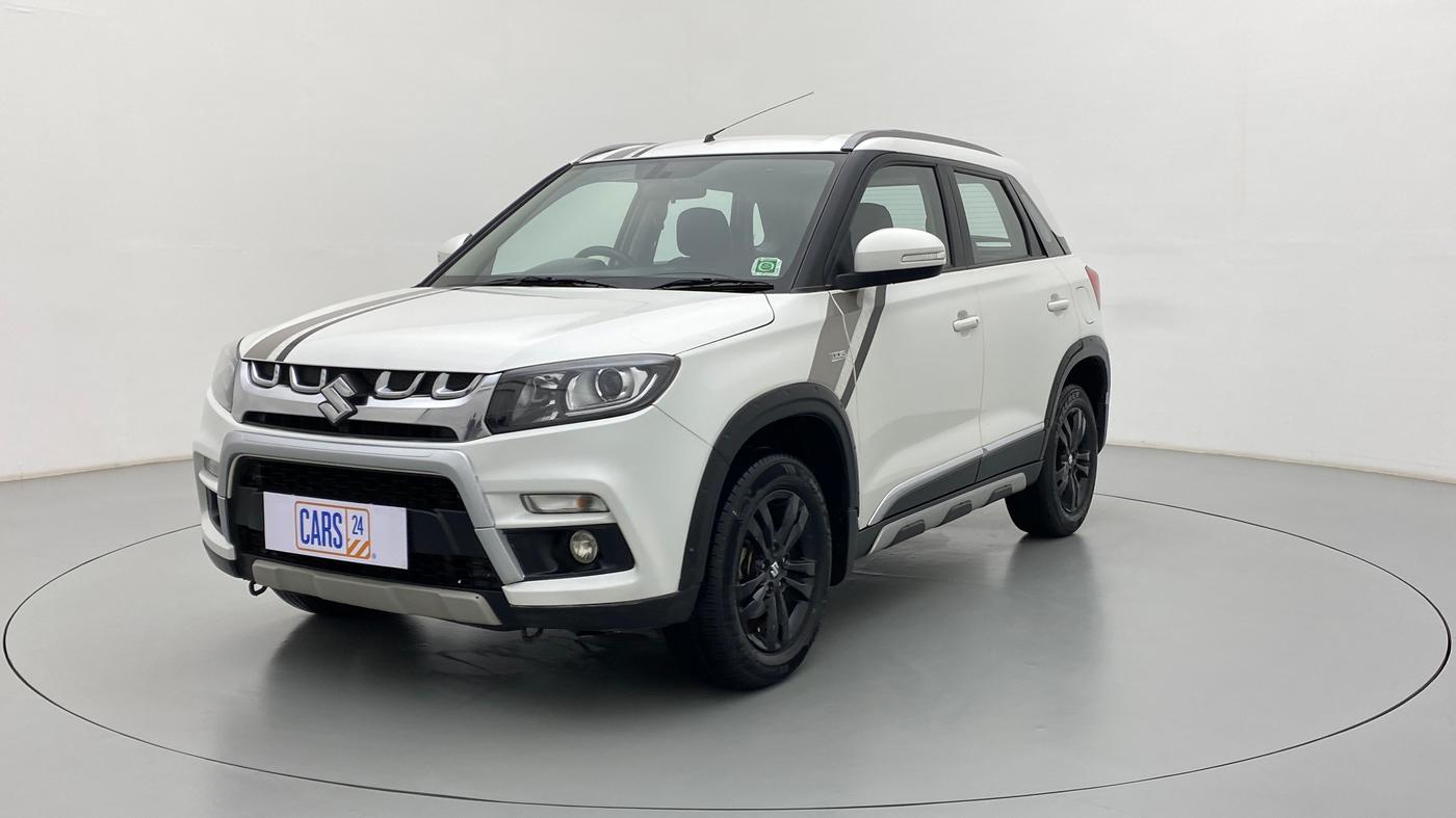 2018 Maruti Vitara Brezza ZDI + AMT, Diesel, Automatic, 89,994 km, Left Front Diagonal