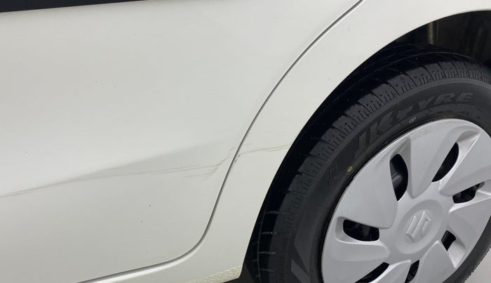 2019 Maruti Celerio ZXI, CNG, Manual, 50,436 km, Left quarter panel - Minor scratches
