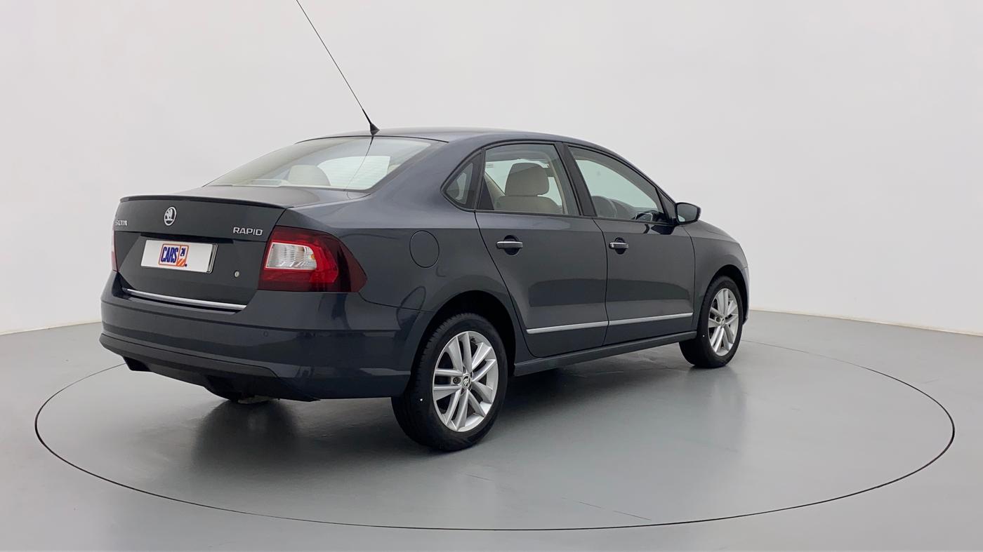 2019 Skoda Rapid STYLE 1.6 MPI MT, Petrol, Manual, 20,958 km, Right Back Diagonal