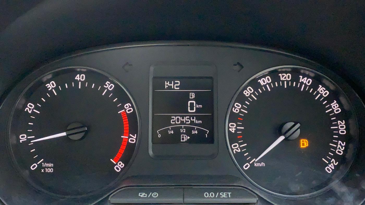 2019 Skoda Rapid STYLE 1.6 MPI MT, Petrol, Manual, 20,958 km, Odometer Image