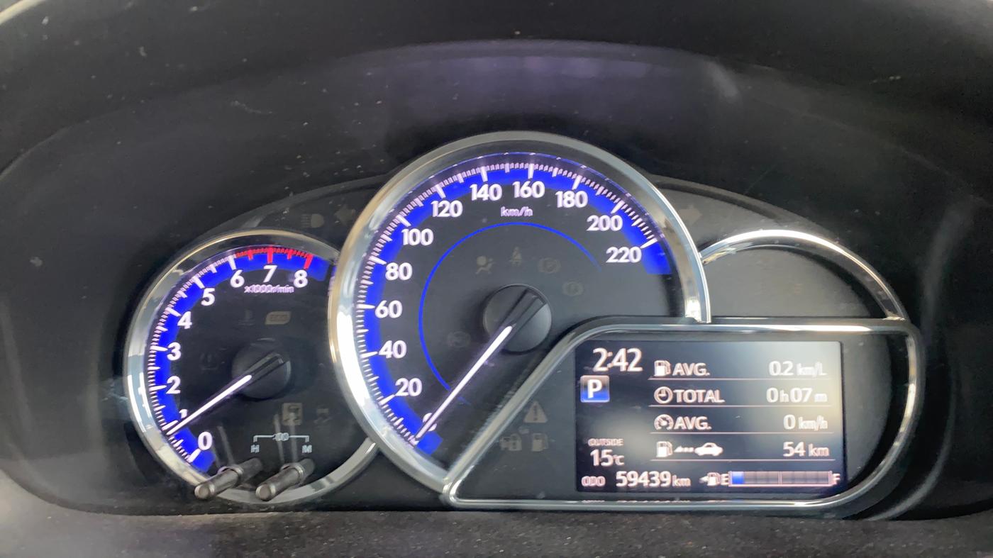2018 Toyota YARIS V CVT, Petrol, Automatic, 59,425 km, Odometer Image