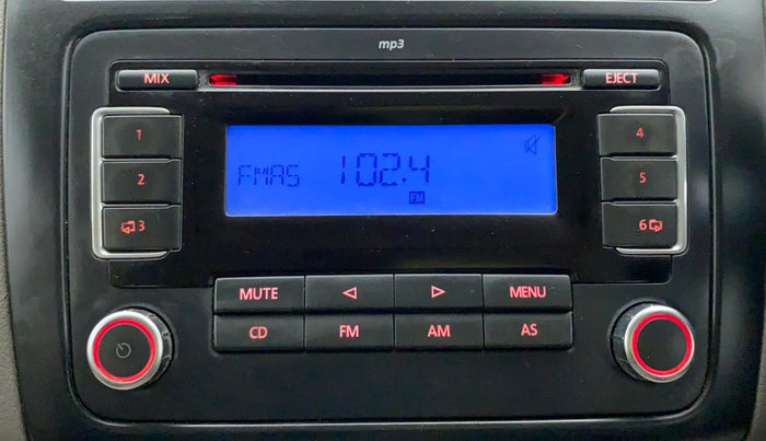 2011 Volkswagen Vento HIGHLINE PETROL, Petrol, Manual, 16,963 km, Infotainment System