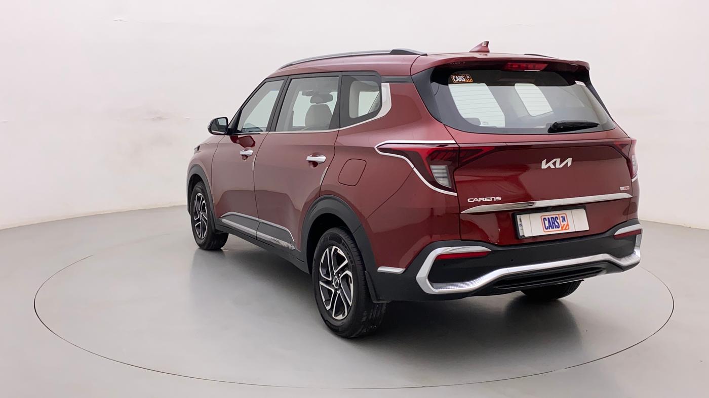 2022 KIA CARENS LUXURY PLUS 1.4 PETROL 7 STR, Petrol, Manual, 15,197 km, Left Back Diagonal