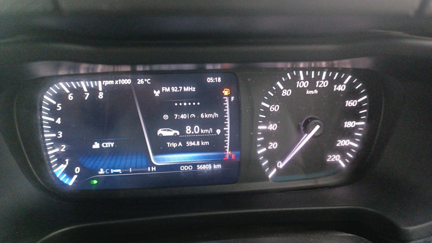 2021 Tata ALTROZ XZ PLUS PETROL DARK EDITION, Petrol, Manual, 56,804 km, Odometer Image