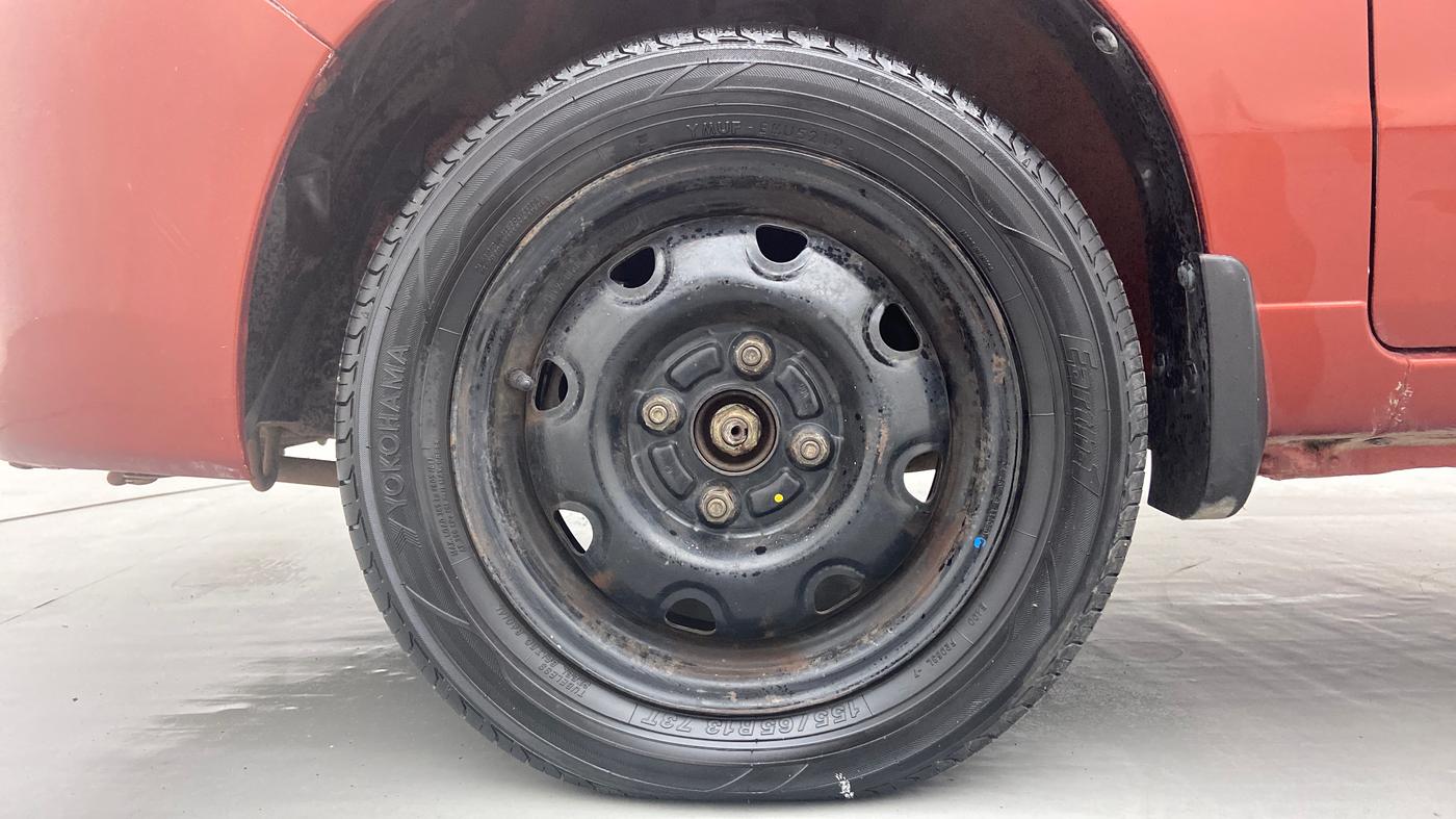 2011 Maruti Alto K10 VXI P, Petrol, Manual, 58,071 km, Left Front Wheel