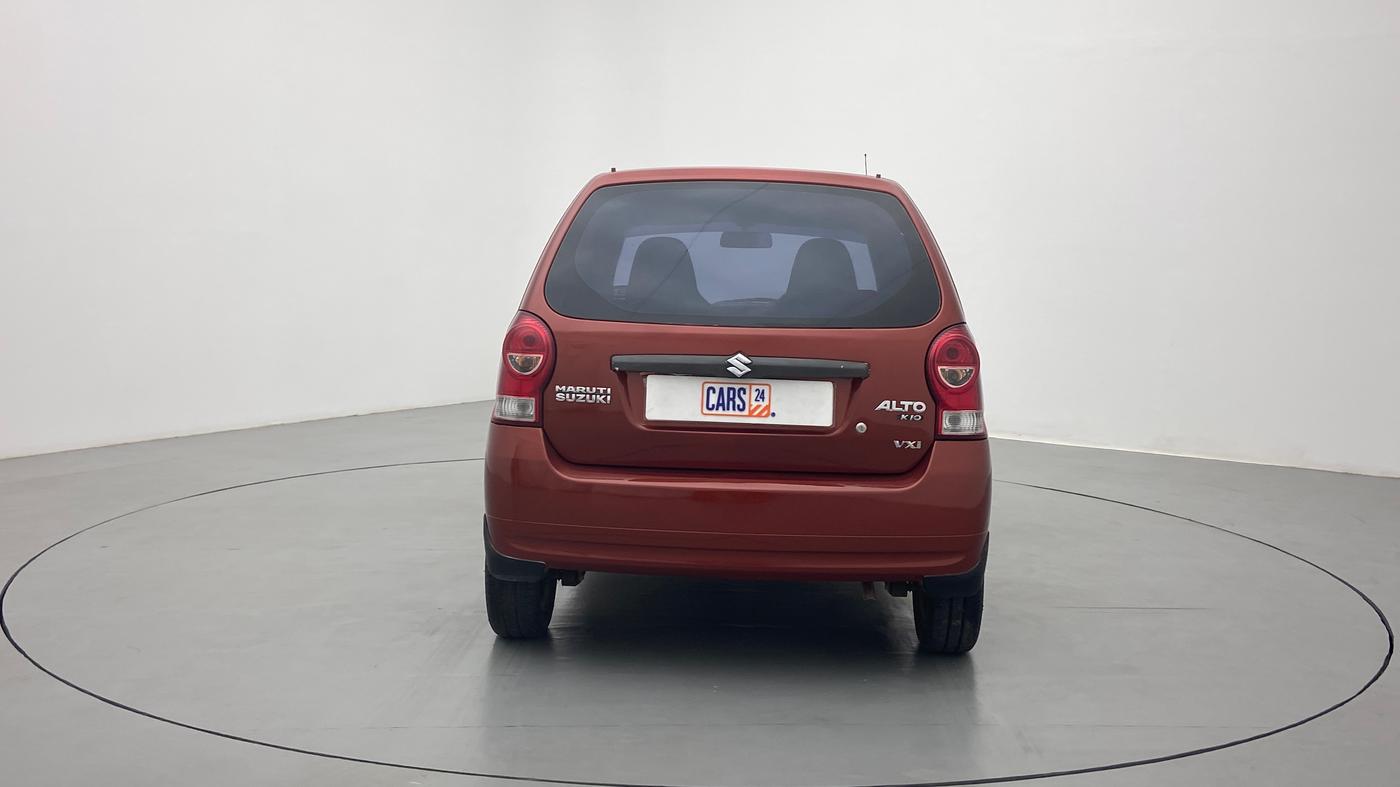 2011 Maruti Alto K10 VXI P, Petrol, Manual, 58,071 km, Back/Rear