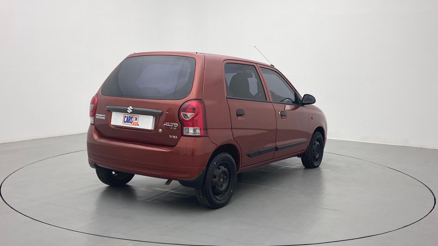 2011 Maruti Alto K10 VXI P, Petrol, Manual, 58,071 km, Right Back Diagonal