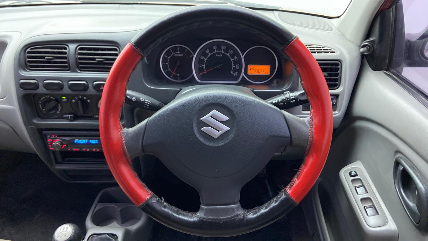 2011 Maruti Alto K10 VXI P, Petrol, Manual, 58,071 km, Steering Wheel Close Up