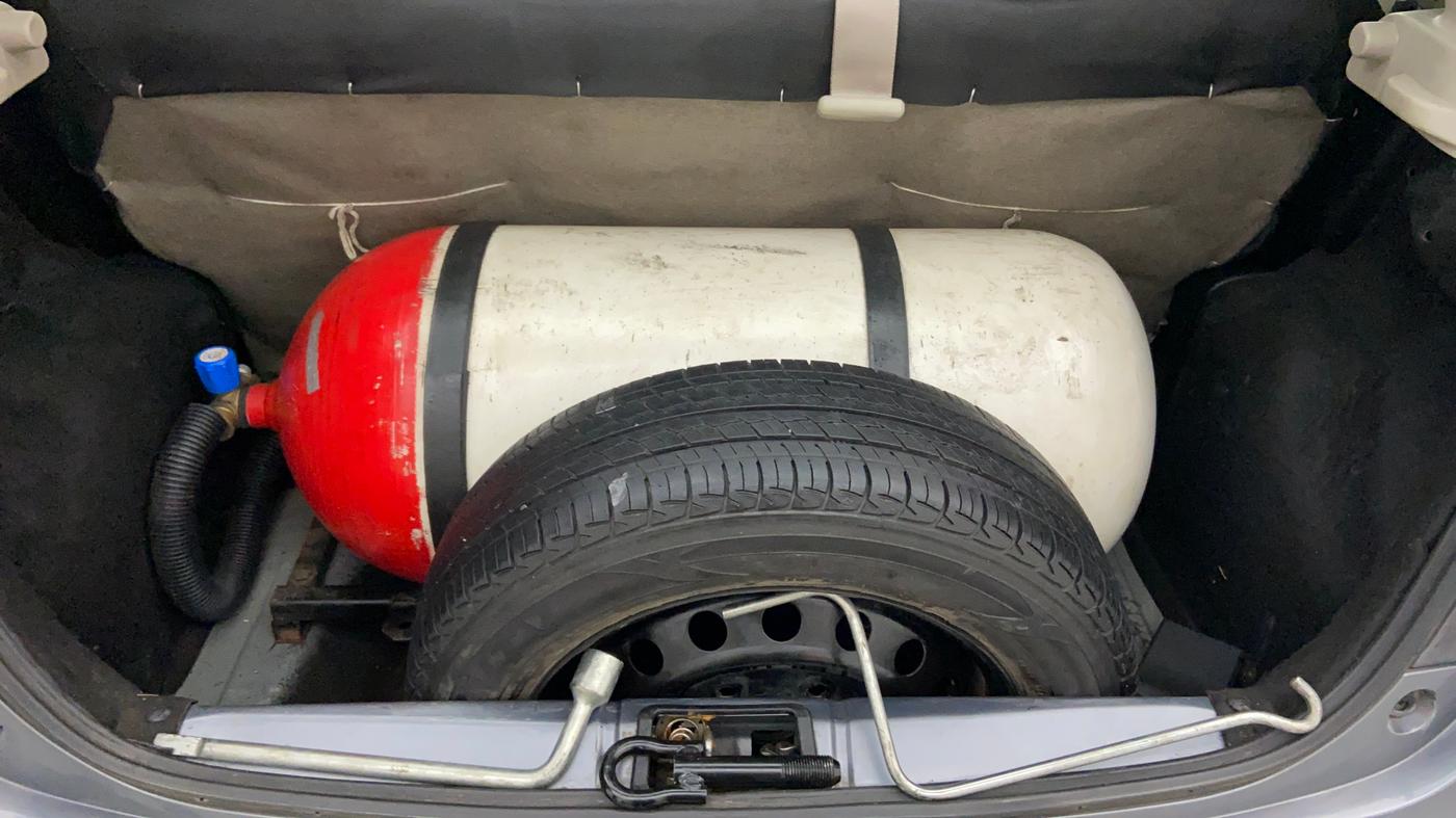2014 Toyota Etios Liva G, CNG, Manual, 63,871 km, Boot Inside