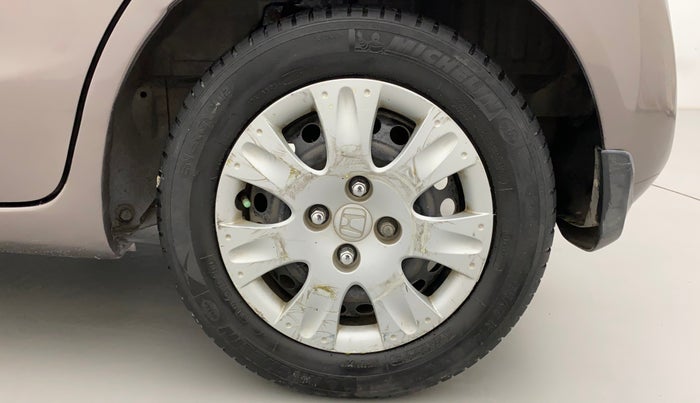 2013 Honda Brio S MT, Petrol, Manual, 75,335 km, Left Rear Wheel