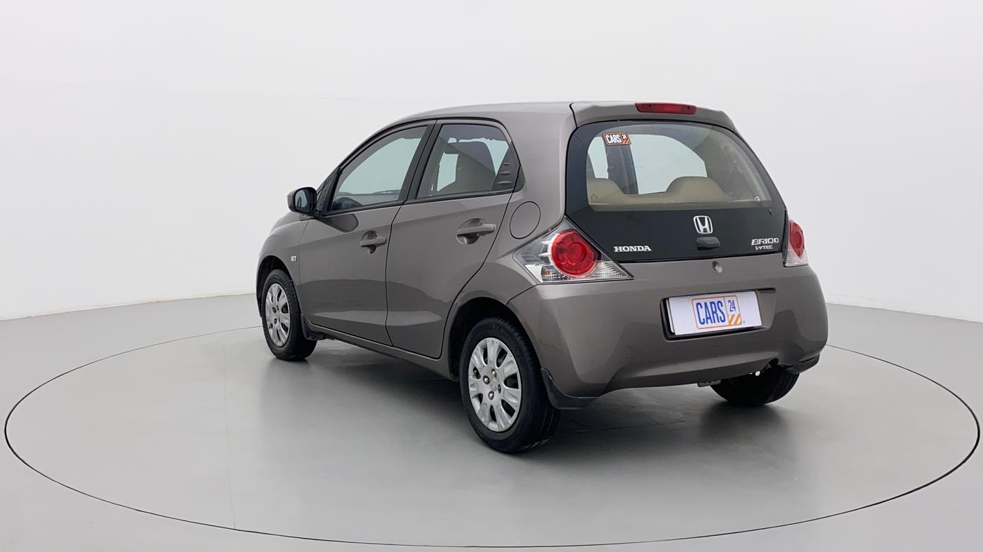 2013 Honda Brio S MT, Petrol, Manual, 75,335 km, Left Back Diagonal