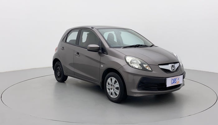 2013 Honda Brio S MT, Petrol, Manual, 75,335 km, Right Front Diagonal