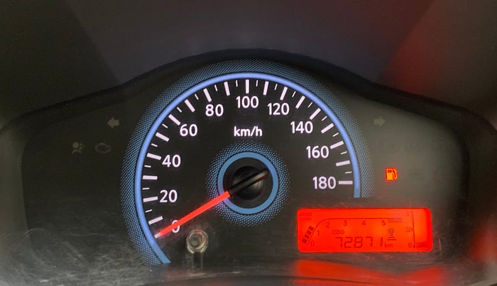 2018 Datsun Redi Go T(O) 1.0, Petrol, Manual, 73,509 km, Odometer Image