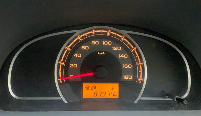 2012 Maruti Alto 800 LXI, Petrol, Manual, 81,974 km, Odometer Image