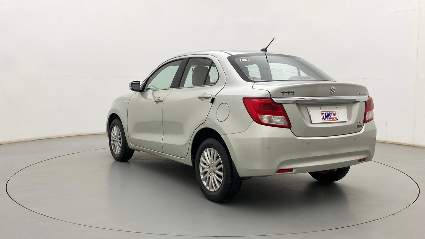 2017 Maruti Dzire ZXI AMT, Petrol, Automatic, 35,417 km, Left Back Diagonal