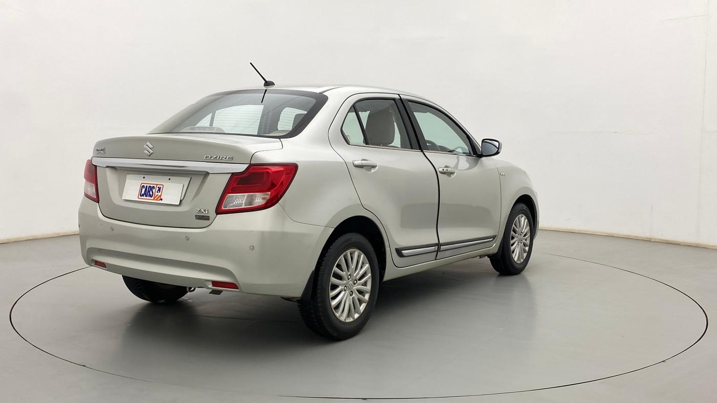 2017 Maruti Dzire ZXI AMT, Petrol, Automatic, 35,417 km, Right Back Diagonal