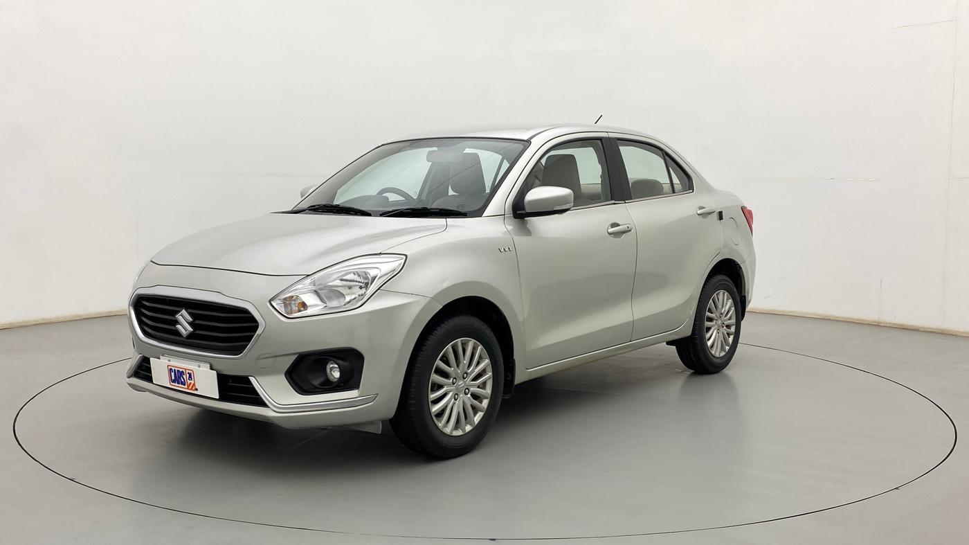 2017 Maruti Dzire ZXI AMT, Petrol, Automatic, 35,417 km, Left Front Diagonal