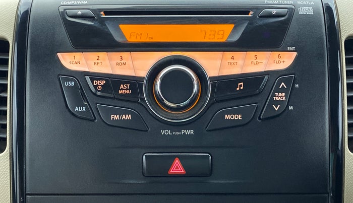 2017 Maruti Wagon R 1.0 VXI, Petrol, Manual, 35,775 km, Infotainment System