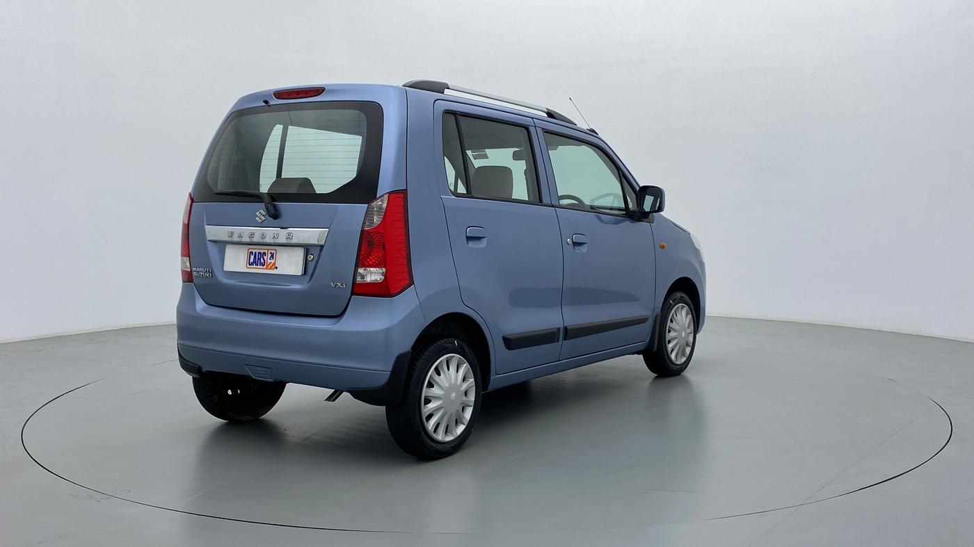 2017 Maruti Wagon R 1.0 VXI, Petrol, Manual, 35,775 km, Right Back Diagonal