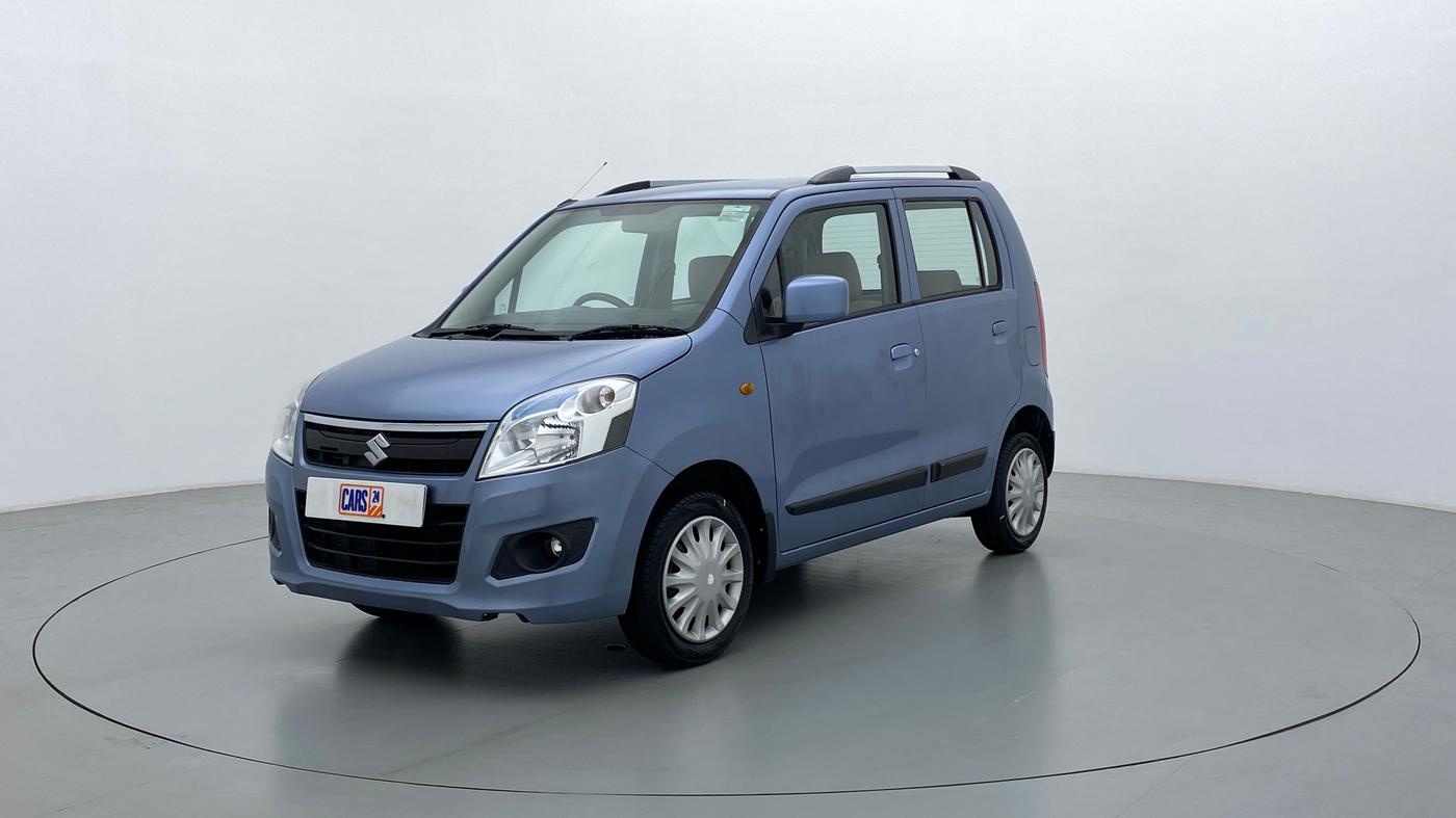2017 Maruti Wagon R 1.0 VXI, Petrol, Manual, 35,775 km, Left Front Diagonal