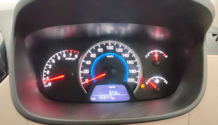 2016 Hyundai Grand i10 MAGNA 1.2 KAPPA VTVT, Petrol, Manual, 45,536 km, Odometer Image