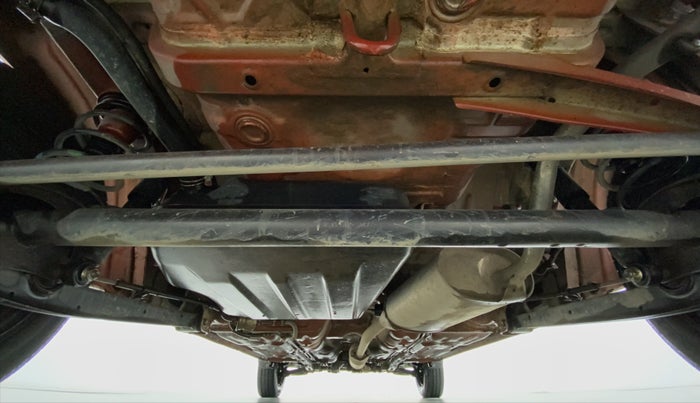 2013 Maruti Alto K10 VXI P, Petrol, Manual, 42,200 km, Rear Underbody