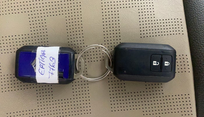 2019 Maruti Ertiga ZXI AT SHVS, Petrol, Automatic, 42,989 km, Key Close Up