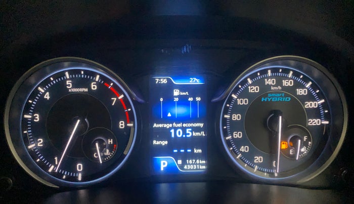 2019 Maruti Ertiga ZXI AT SHVS, Petrol, Automatic, 42,989 km, Odometer Image