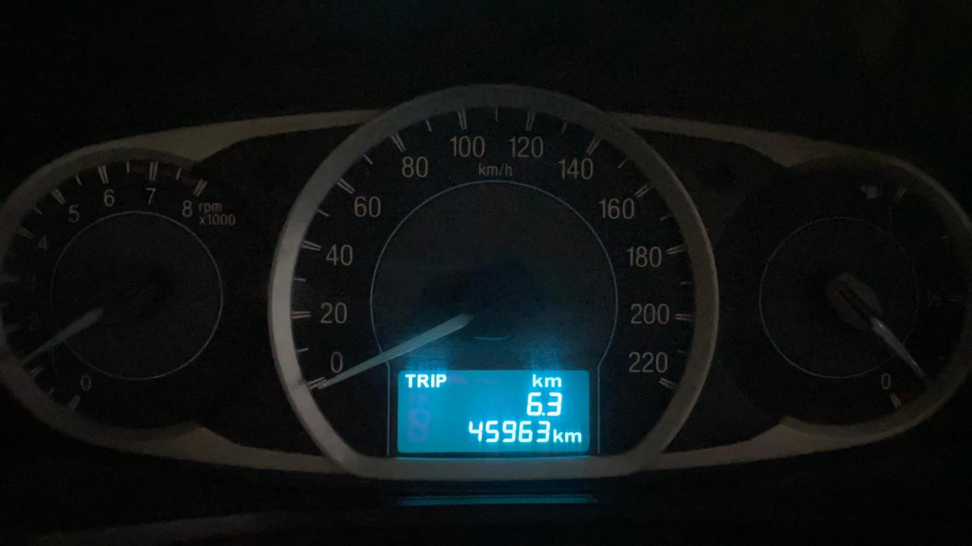 2015 Ford Figo Aspire TREND 1.2 PETROL, Petrol, Manual, 46,059 km, Odometer Image