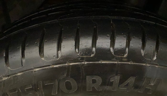 2015 Ford Figo Aspire TREND 1.2 PETROL, Petrol, Manual, 45,957 km, Left Rear Tyre Tread