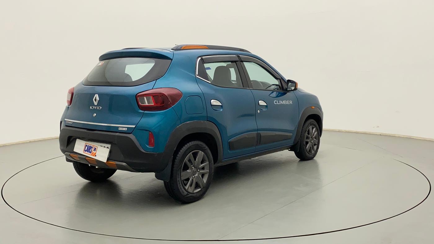 2021 Renault Kwid CLIMBER 1.0 AMT (O), Petrol, Automatic, 15,048 km, Right Back Diagonal