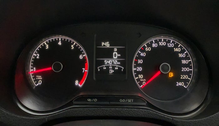 2017 Volkswagen Polo HIGHLINE1.2L, Petrol, Manual, 54,287 km, Odometer Image