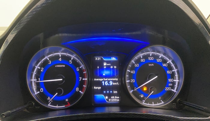 2021 Toyota Glanza G, Petrol, Manual, 51,252 km, Odometer Image